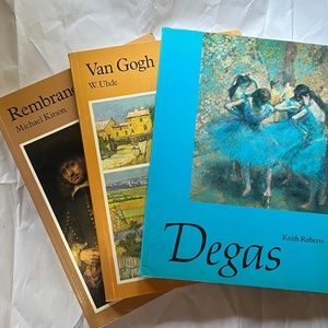 BOOK- ( 3 ) art books